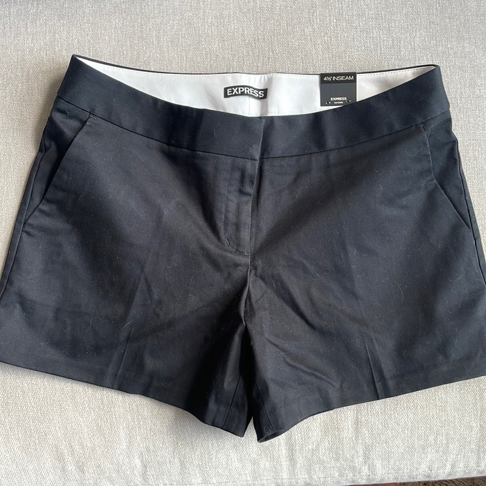 Black Dress Shorts